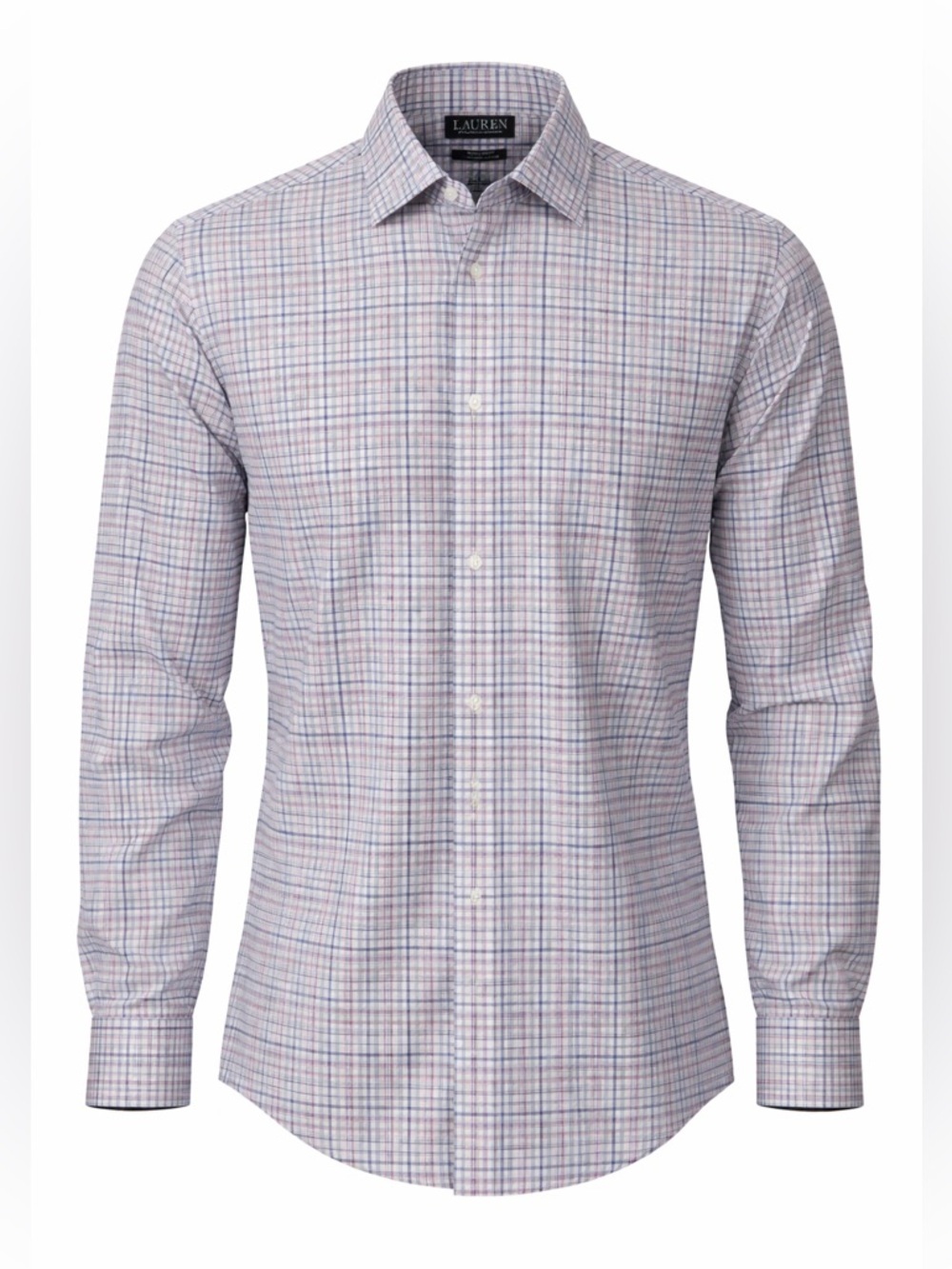 Lauren Ralph Lauren Supima Cotton Plaid Button Down Shirt XL 17 34/35
